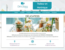 Tablet Screenshot of delicatess.com